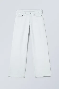 AMPLE LOW WAIST LOOSE WIDE LEG JEANS|Weekday Shop