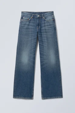 AMPLE LOW WAIST LOOSE WIDE LEG JEANS|Weekday Discount