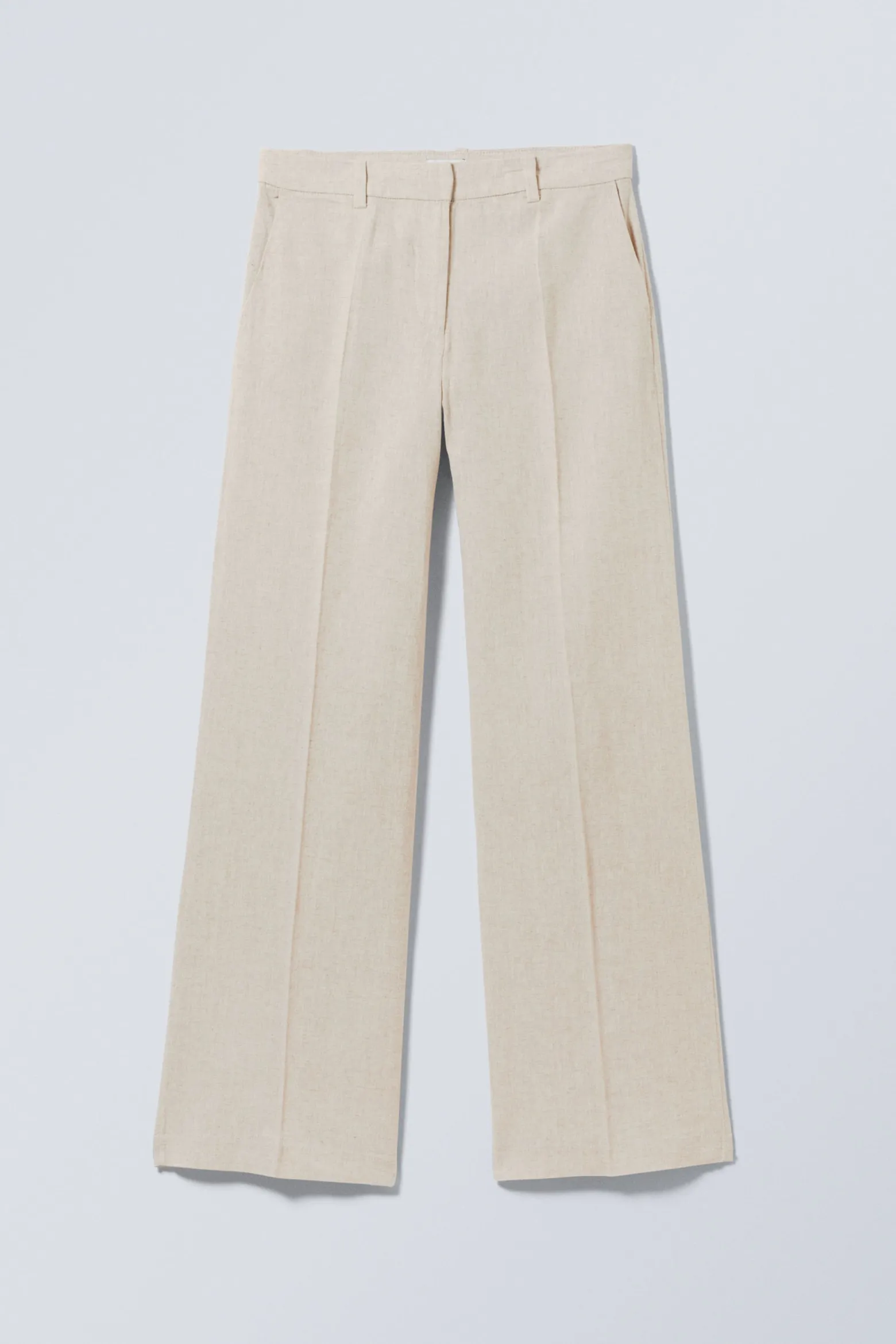 ANZUGHOSE AUS LEINEN-MIX|Weekday Best Sale