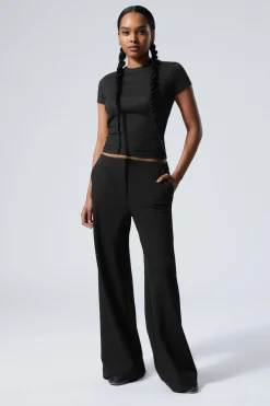 ANZUGHOSE MIT ABGESCHNITTENEM BUND|Weekday Sale