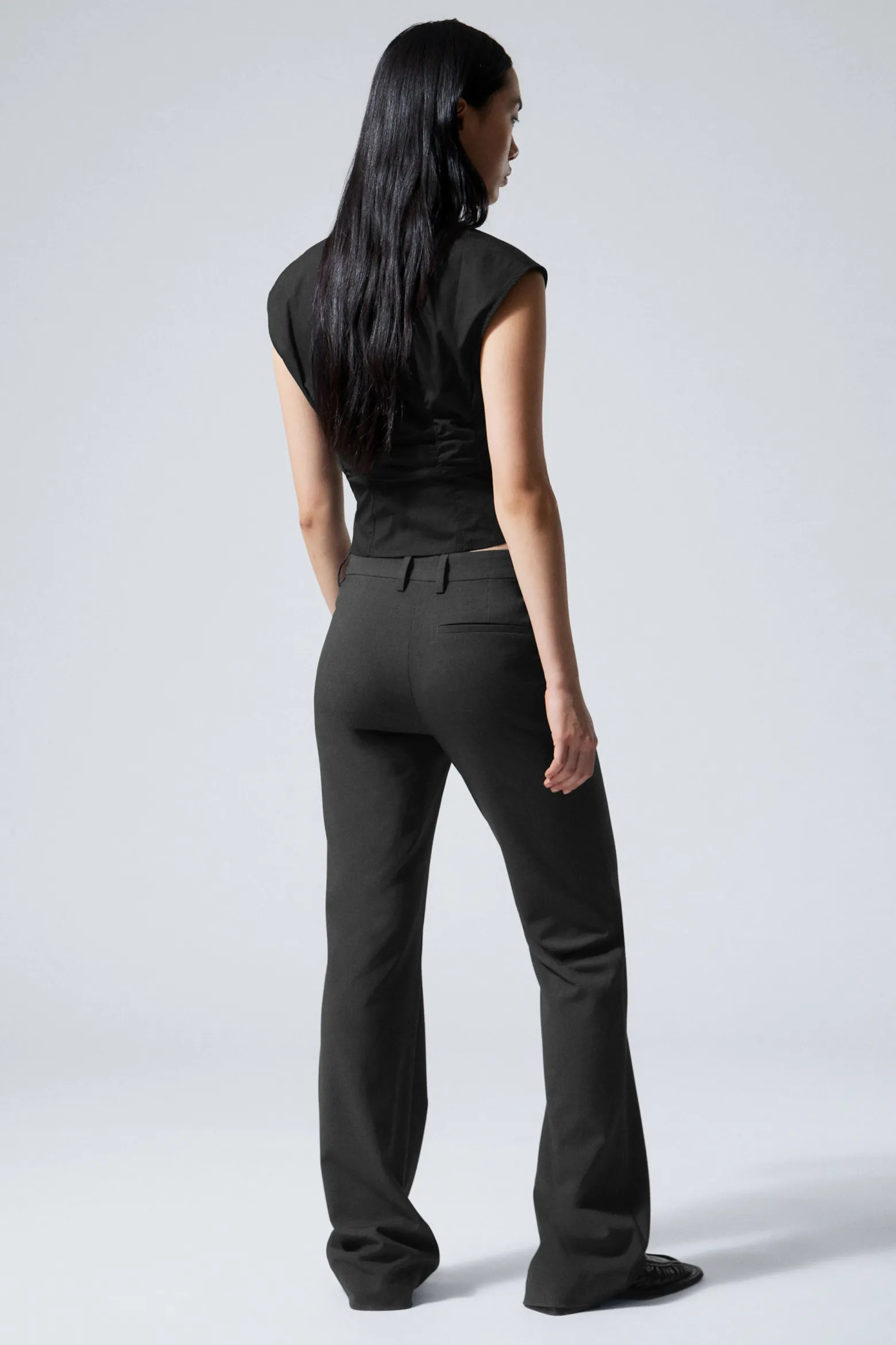 ANZUGHOSE MIT SCHLAG|Weekday Clearance