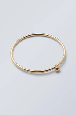 ARMREIF MIT RAUTENFÖRMIGEM METALLSTEIN|Weekday Store