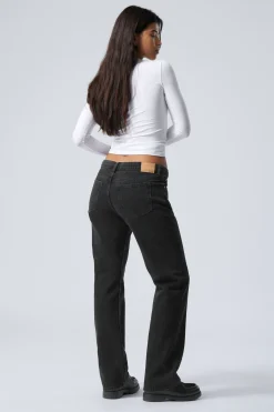 ARROW LOW WAIST REGULAR STRAIGHT LEG JEANS|Weekday Cheap