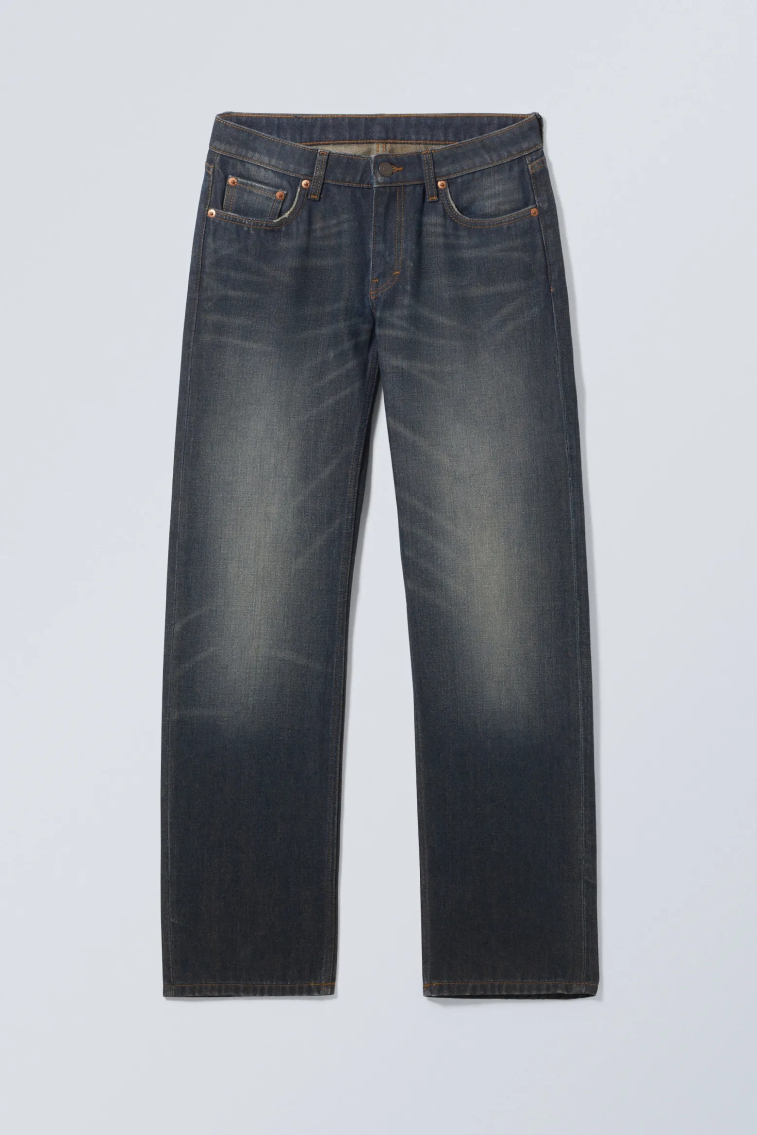 ARROW LOW WAIST REGULAR STRAIGHT LEG JEANS|Weekday Best Sale