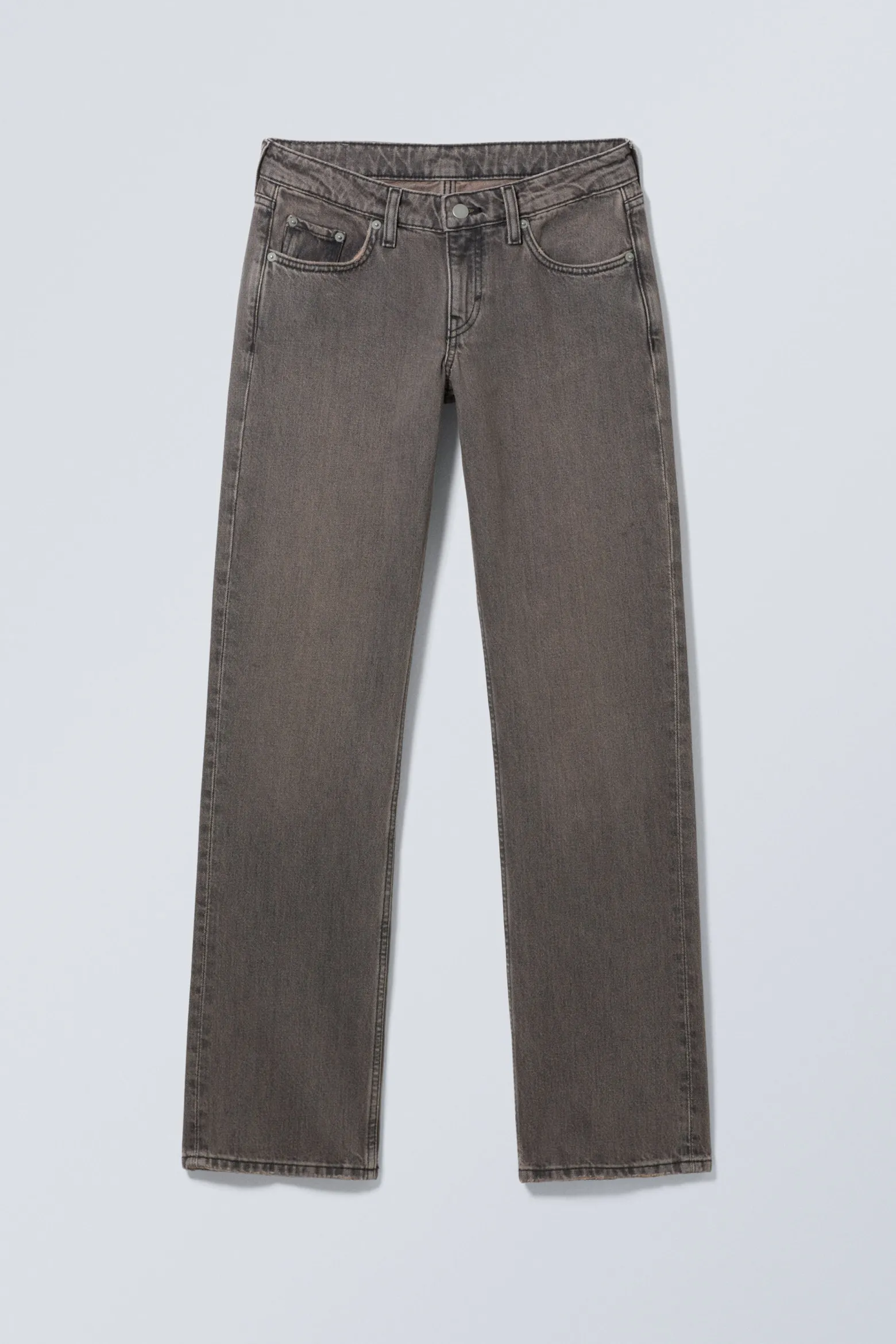 ARROW LOW WAIST REGULAR STRAIGHT LEG JEANS|Weekday Clearance