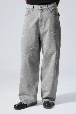 ASTRO – WEIT GESCHNITTENE TRASH-JEANS|Weekday Clearance