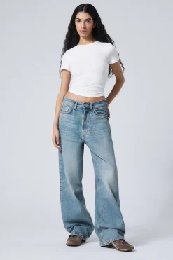 ASTRO LOOSE BAGGY LEG JEANS|Weekday Best