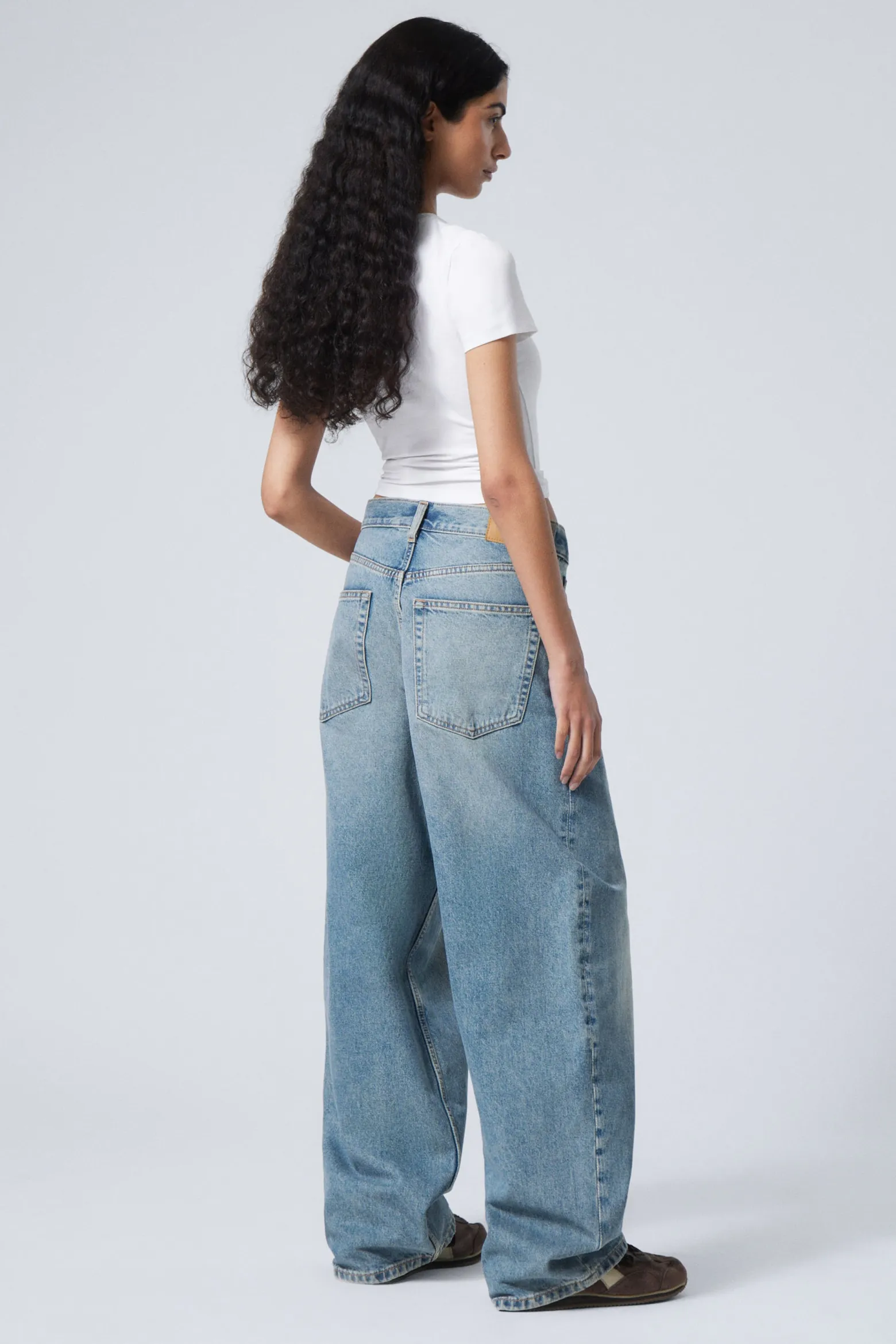 ASTRO LOOSE BAGGY LEG JEANS|Weekday Best