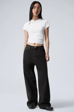 ASTRO LOOSE BAGGY LEG JEANS|Weekday Cheap