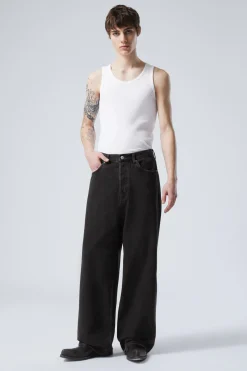 ASTRO LOOSE BAGGY LEG JEANS|Weekday Cheap