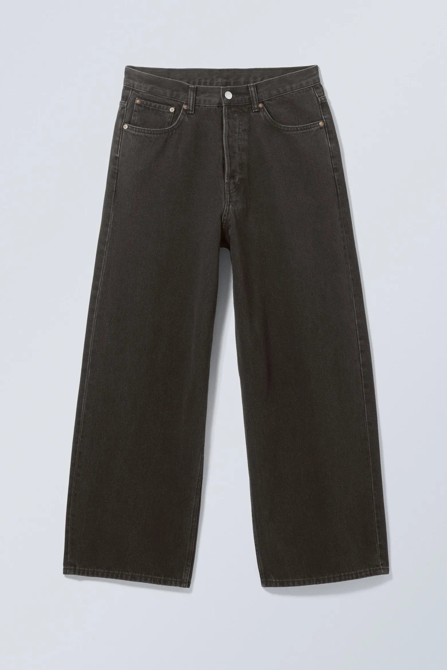 ASTRO LOOSE BAGGY LEG JEANS|Weekday Cheap