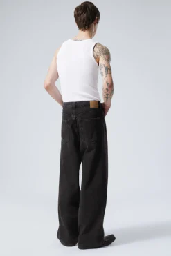 ASTRO LOOSE BAGGY LEG JEANS|Weekday Cheap
