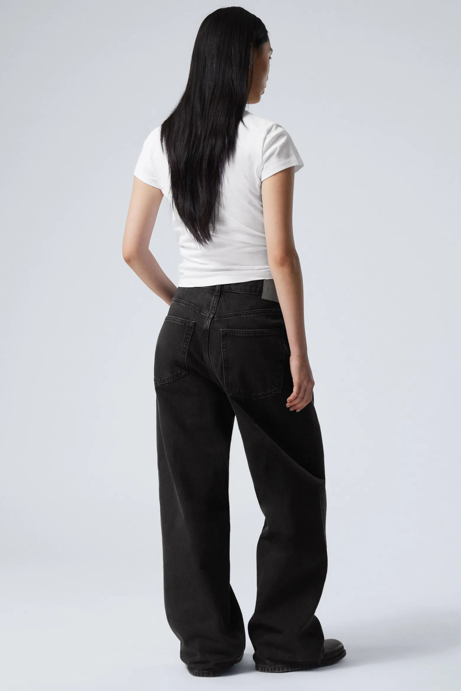 ASTRO LOOSE BAGGY LEG JEANS|Weekday Cheap