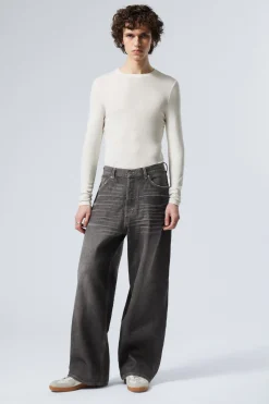 ASTRO LOOSE BAGGY LEG JEANS|Weekday Clearance