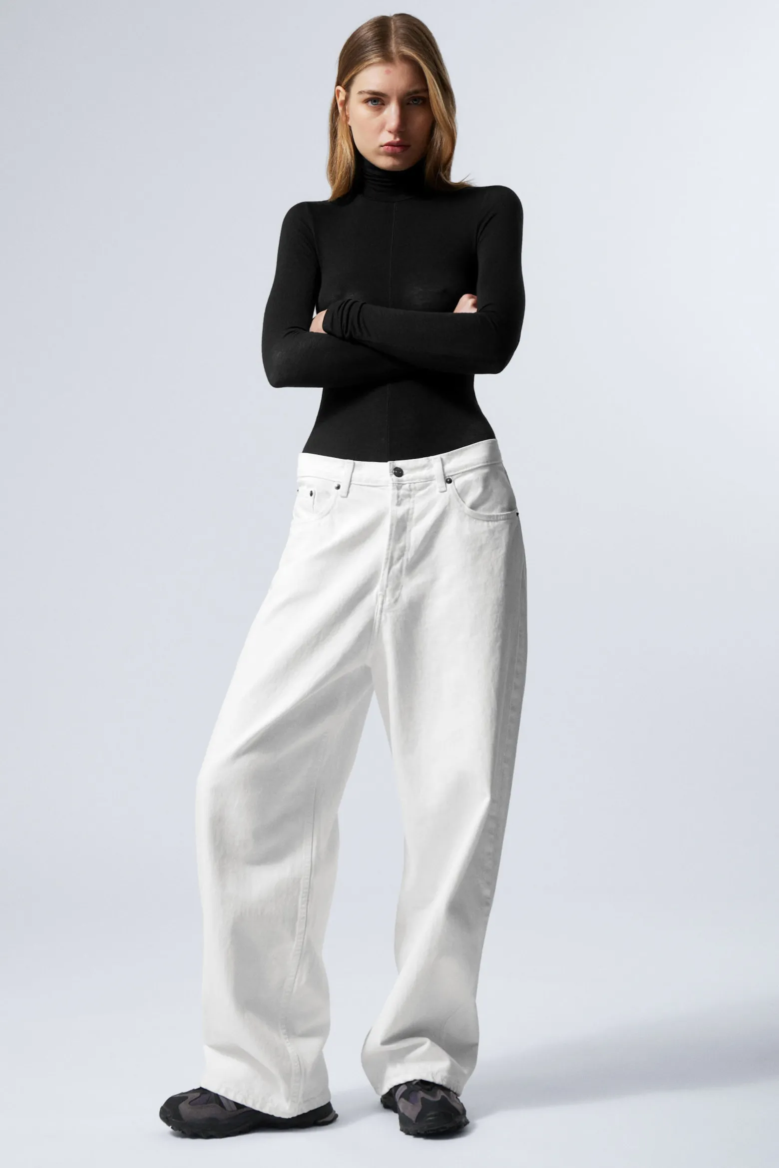 ASTRO LOOSE BAGGY LEG JEANS|Weekday Best