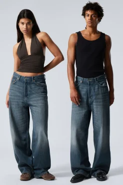 ASTRO LOOSE BAGGY LEG JEANS|Weekday Clearance