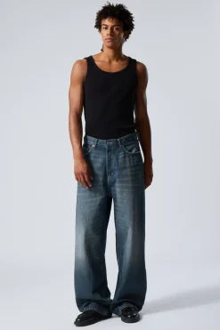 ASTRO LOOSE BAGGY LEG JEANS|Weekday Clearance