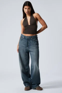 ASTRO LOOSE BAGGY LEG JEANS|Weekday Clearance