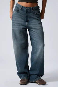 ASTRO LOOSE BAGGY LEG JEANS|Weekday Clearance
