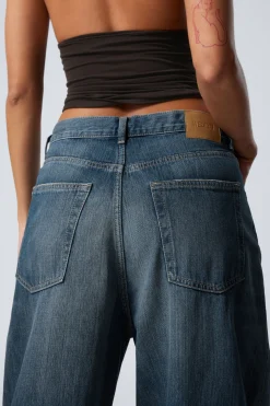 ASTRO LOOSE BAGGY LEG JEANS|Weekday Clearance