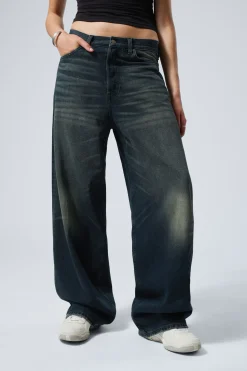 ASTRO LOOSE BAGGY LEG JEANS|Weekday Clearance