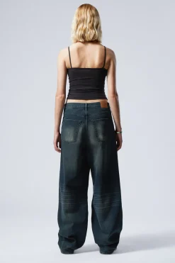 ASTRO LOOSE BAGGY LEG JEANS|Weekday Clearance