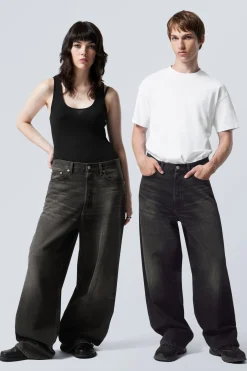 ASTRO LOOSE BAGGY LEG JEANS|Weekday Store