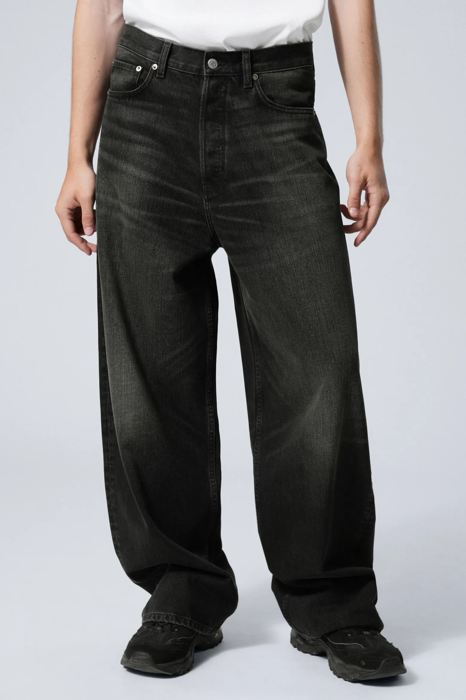 ASTRO LOOSE BAGGY LEG JEANS|Weekday Store
