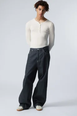 ASTRO LOOSE BAGGY LEG JEANS|Weekday Fashion
