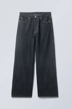 ASTRO LOOSE BAGGY LEG JEANS|Weekday Fashion