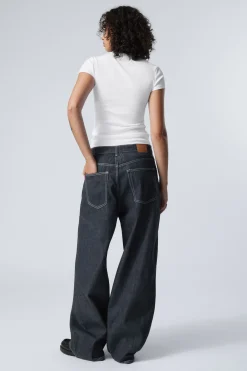 ASTRO LOOSE BAGGY LEG JEANS|Weekday Fashion