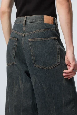 ASTRO LOOSE BAGGY LEG JEANS|Weekday Cheap