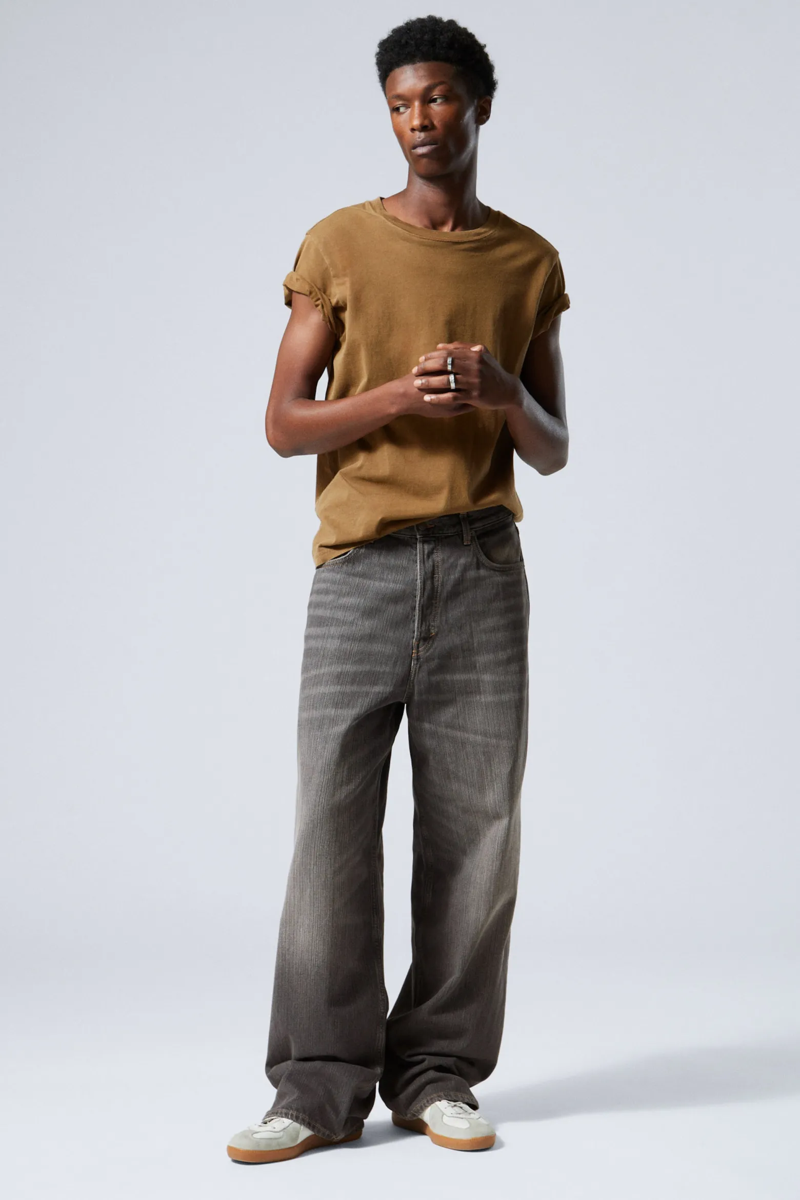 ASTRO LOOSE BAGGY LEG JEANS|Weekday Store