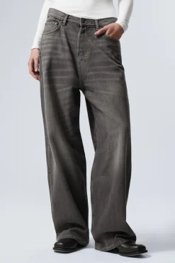 ASTRO LOOSE BAGGY LEG JEANS|Weekday Store