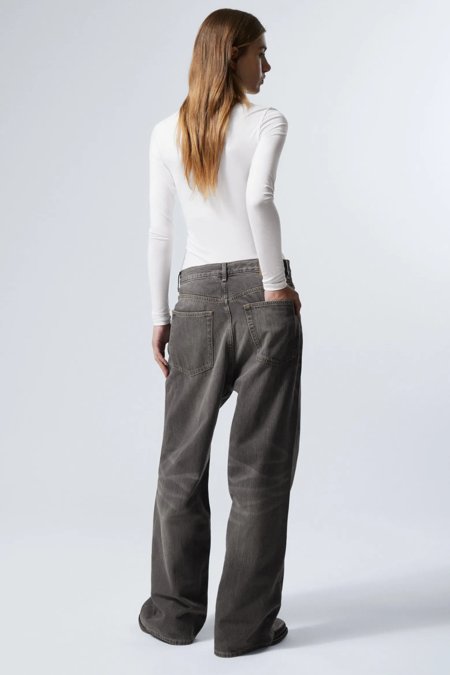 ASTRO LOOSE BAGGY LEG JEANS|Weekday Store