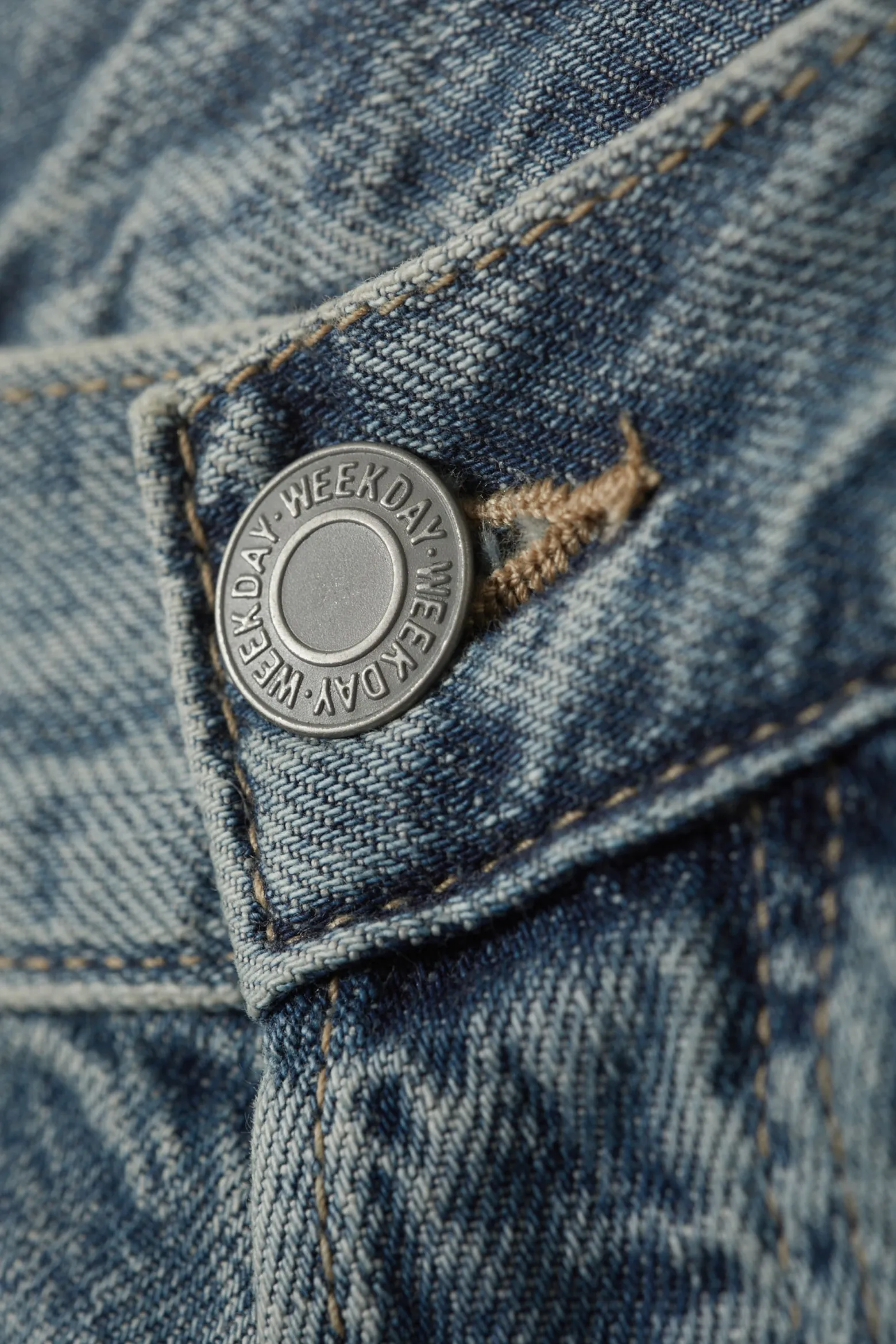 ASTRO LOOSE BAGGY LEG JEANS|Weekday Best Sale