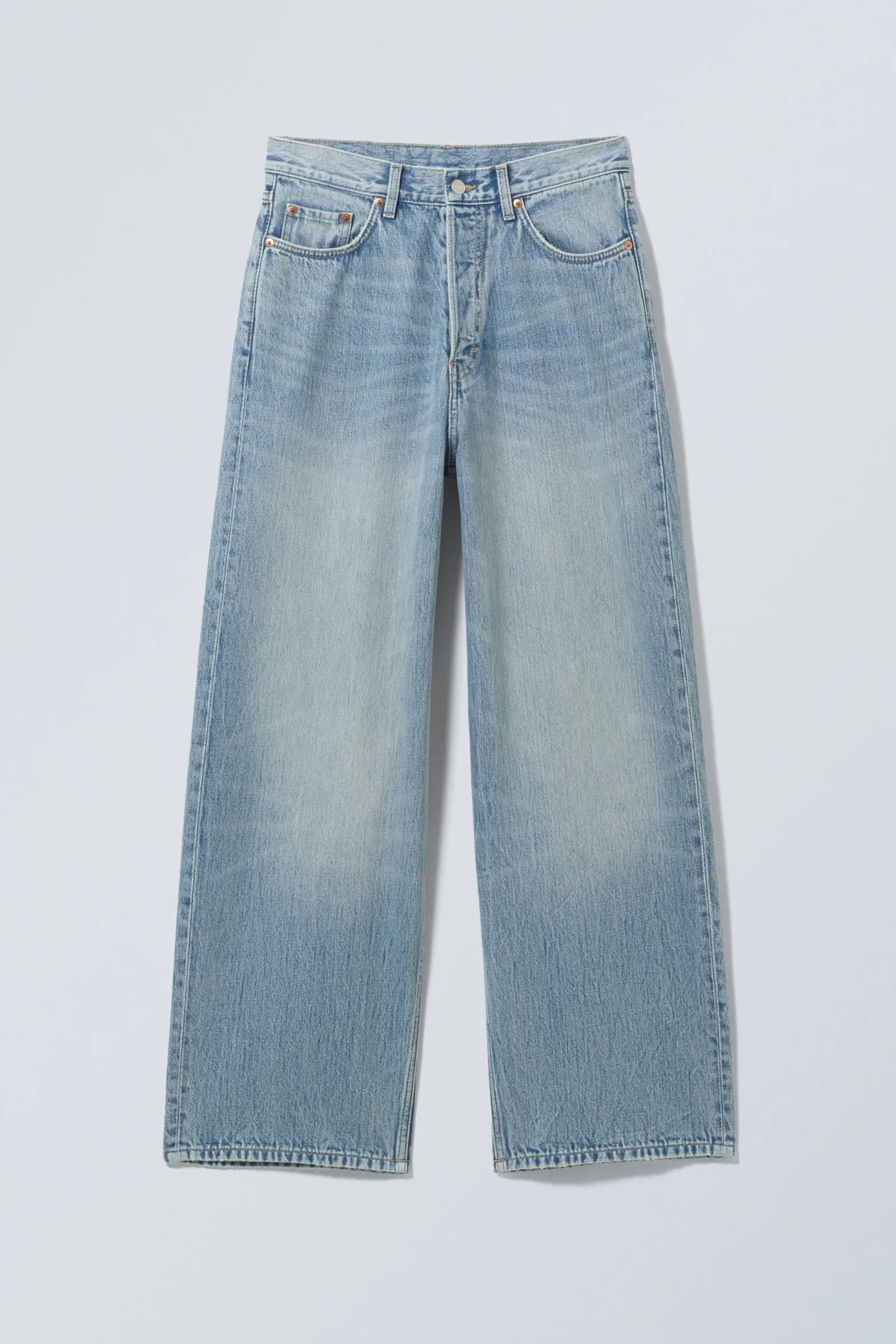 ASTRO LOOSE BAGGY LEG JEANS|Weekday Cheap
