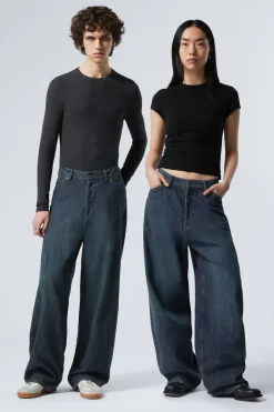 ASTRO SHAPE – BAGGY-JEANS|Weekday Hot