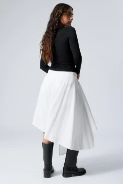 ASYMMETRISCHER WICKELROCK AUS LEINENMIX|Weekday Clearance