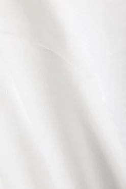 ASYMMETRISCHES BAUMWOLL-MINIKLEID MIT DRAPIERUNG|Weekday Sale