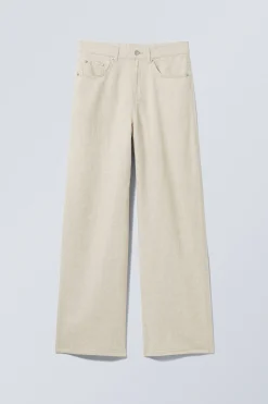 BAGGYHOSE "ASTRO" AUS LEINENMISCHUNG|Weekday Flash Sale