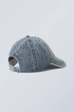 BASEBALL-CAP AUS DENIM|Weekday Cheap