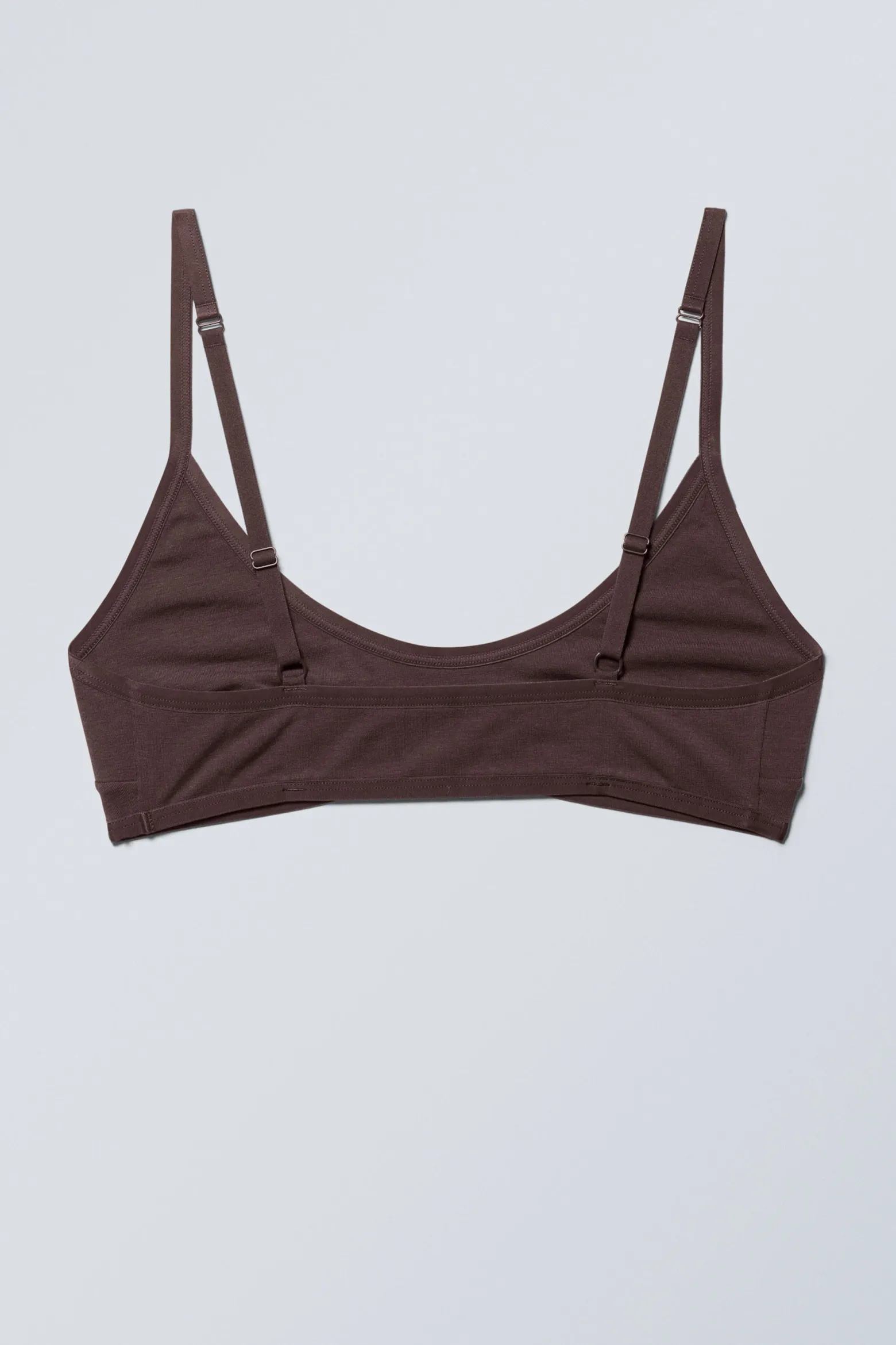 BAUMWOLL-BUSTIER MIT TIEFEM AUSSCHNITT INEZ|Weekday Shop