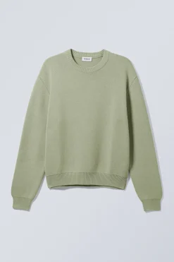 BAUMWOLL-STRICKPULLOVER MIT NORMALER PASSFORM|Weekday Outlet