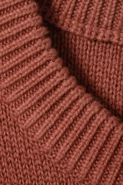 BAUMWOLL-STRICKPULLOVER MIT NORMALER PASSFORM|Weekday Hot