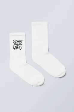 BEDRUCKTE SPORTSOCKEN|Weekday Store