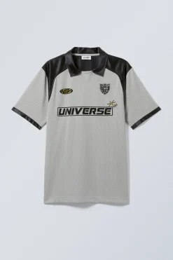 BEDRUCKTES FUSSBALL-T-SHIRT|Weekday Clearance