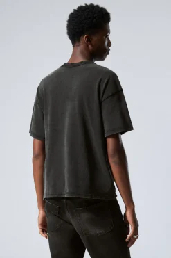 BEDRUCKTES KASTIGES T-SHIRT|Weekday Online