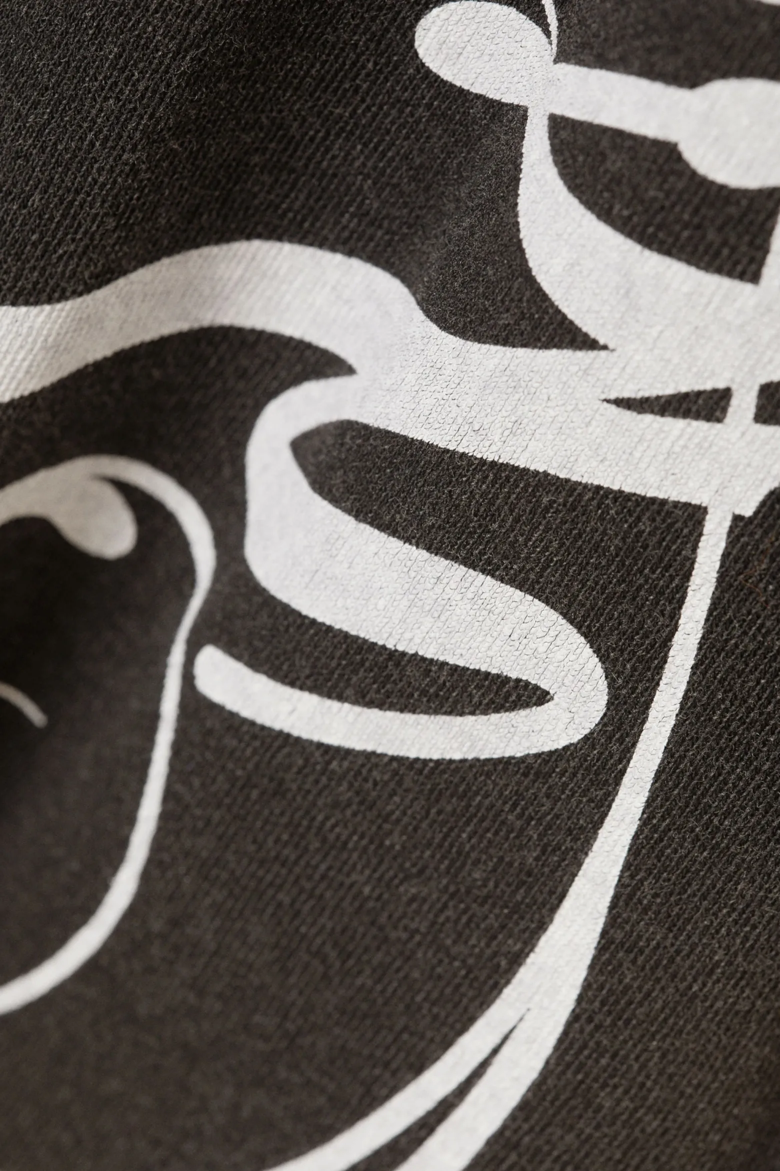 BEDRUCKTES T-SHIRT IM USED-LOOK|Weekday Shop