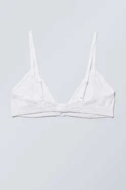 BH MIT BAUMWOLLBESATZ AUS SPITZE|Weekday New